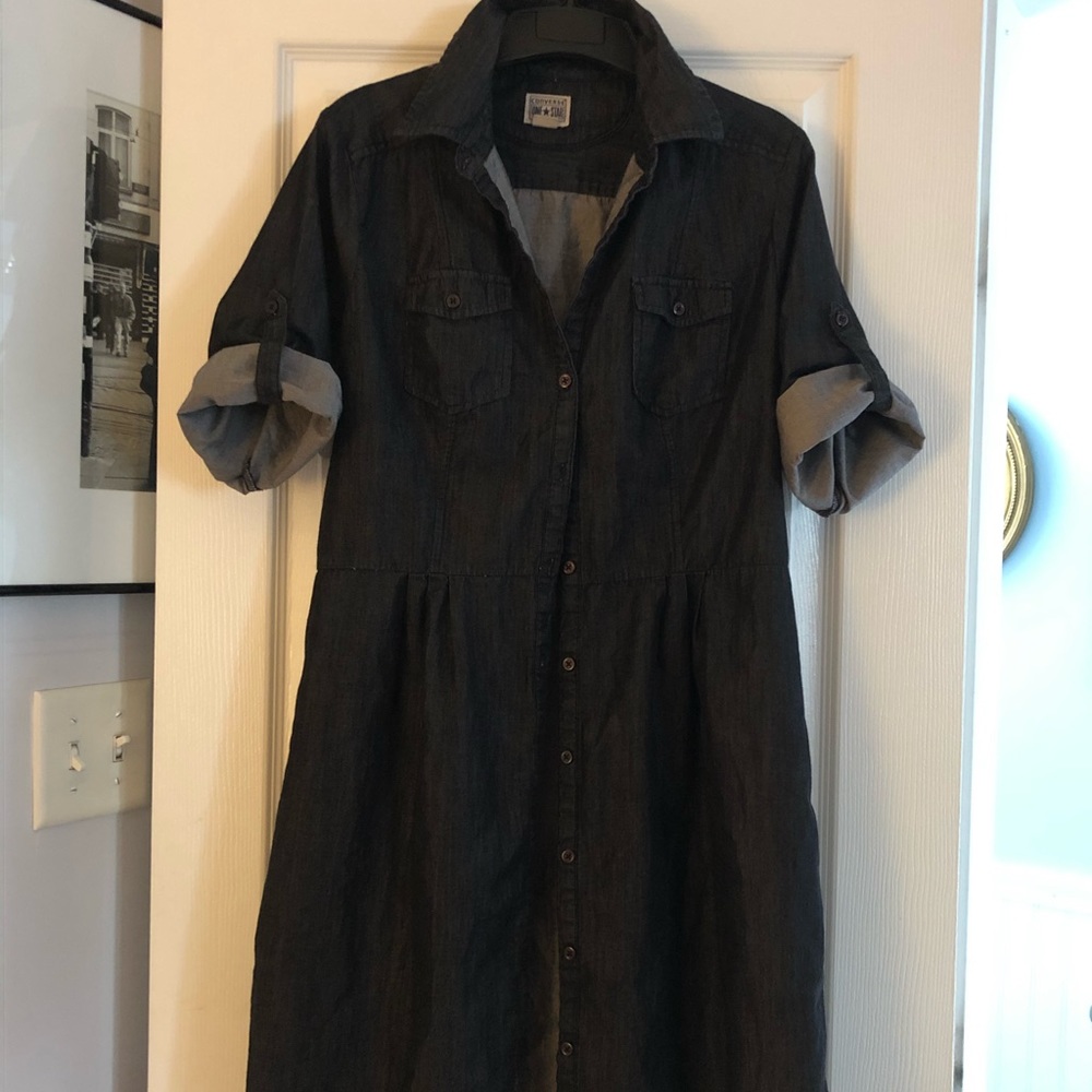 Women Converse Denim Dress